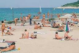Скрытая камера на нудистском пляже в Италии